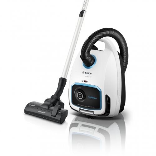 Aspirator cu sac Bosch ProSilence BGB6SIL1, Gama 6, 700W, Alb