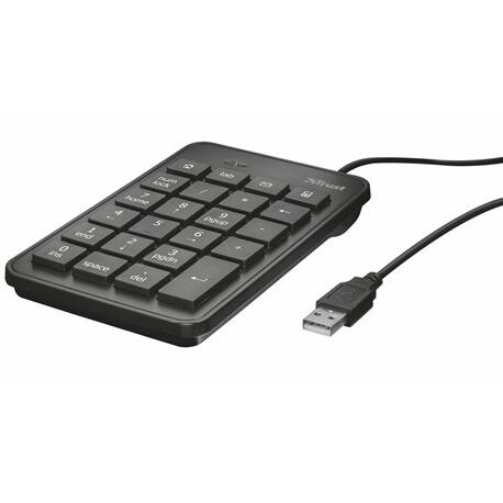 Keypad Trust Xalas 22221, USB (Negru)