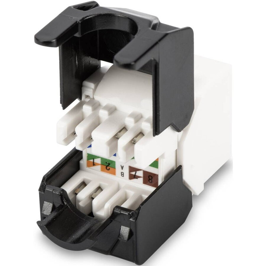 DIGITUS DN-93502 DIGITUS CAT 5e, Modul Keystone Clasa D, neecranat