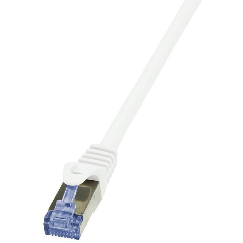 Cablu S/FTP LogiLink CQ3101S, Patchcord, CAT.6A, 10G, 15 m (Alb)