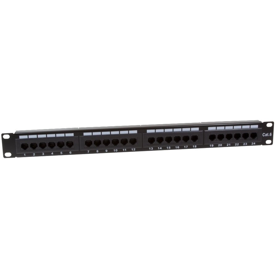 Patch panel LogiLink UTP 24 porturi Cat6