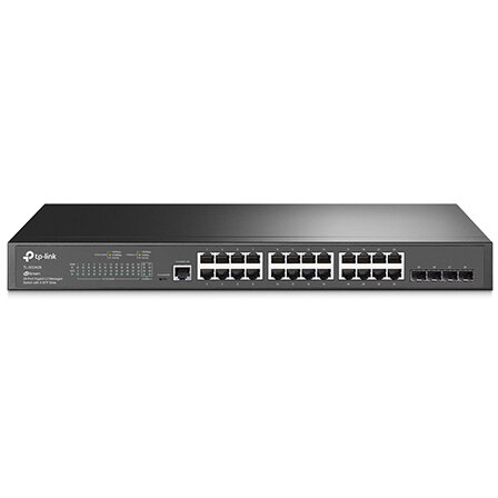 Switch Management L2 24 Porturi Gigabit Negru
