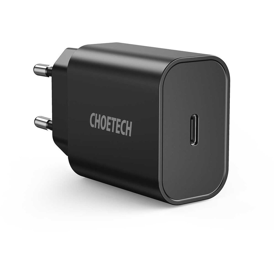 Incarcator Retea Q5004 USB-C QC 3.0 PD 18W Negru