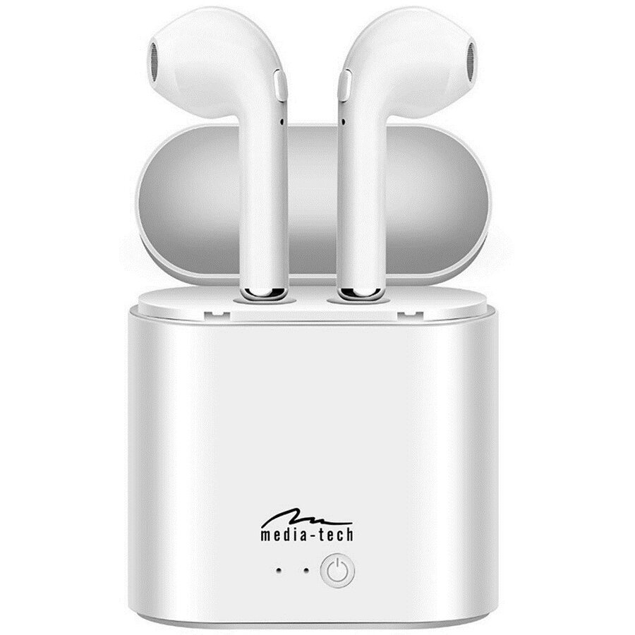 Casti Wireless R-PHONES TWS MT3589W Alb