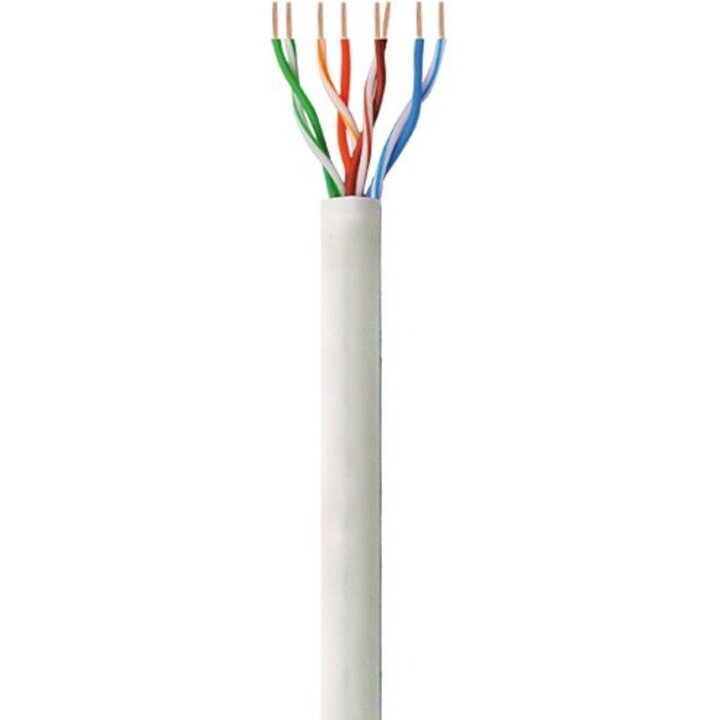 Cablu de retea instalare , TechlyPro, UTP Cat6 4x2 CCA 305m , gri