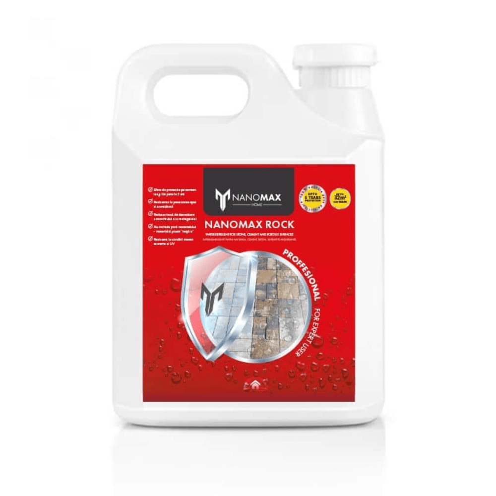 Oferte la Impermeabilizant hidrofob pe baza de apa Nanomax Rock, exterior, 3 l