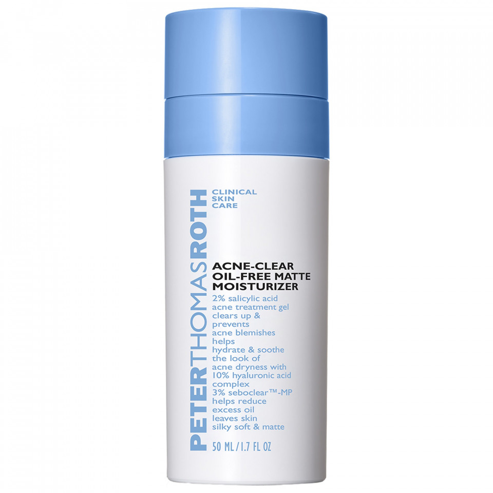 Gel hidratant matifiant Peter Thomas Roth Acne-Clear Oil-Free Moisturizer, 50 Ml