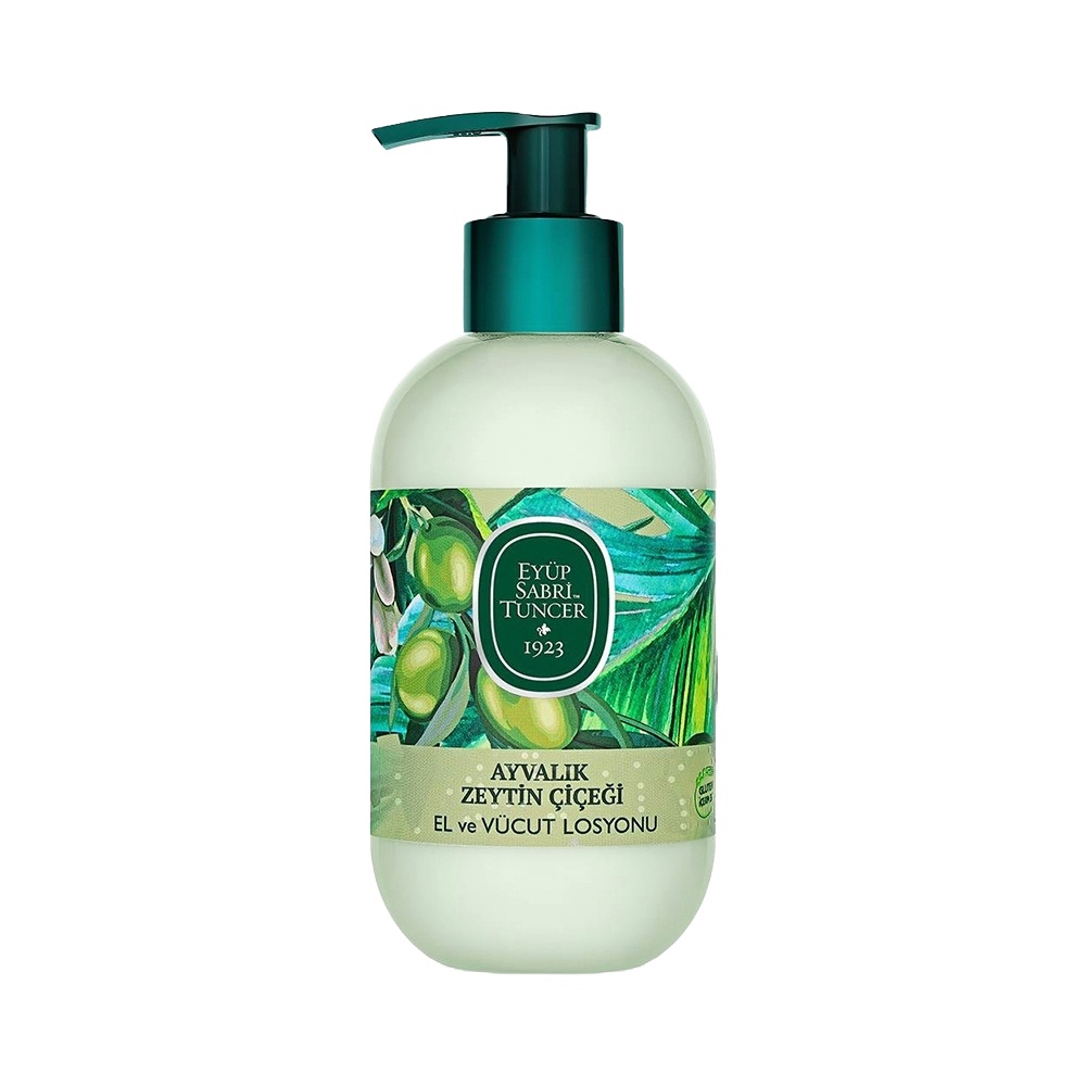 Lotiune de maini si de corp cu ulei de masline Ayvalik Olive Blossom Eyup Sabri Tuncer, 280 ML
