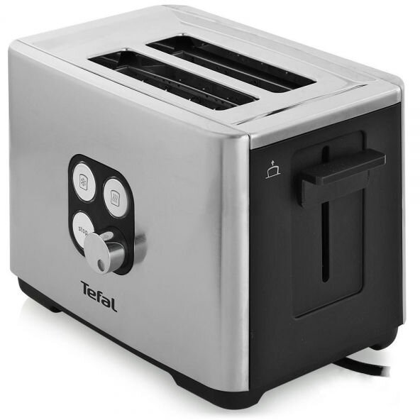 Oferte la Prajitor de paine Tefal TT420D30, 900W, Functie de dezghetare si reincalzire, 7 niveluri, Inox/Negru