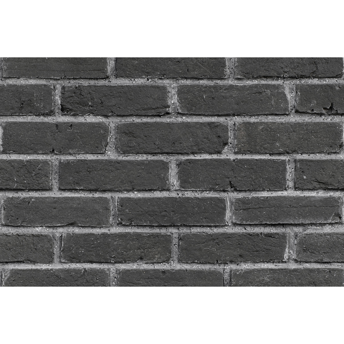 Caramida decorativa Modulo Chester Black, exterior/interior, montaj cu rost tip placa cu placa, nuante de negru deschis, 22 x 6,5 x 1,6 cm
