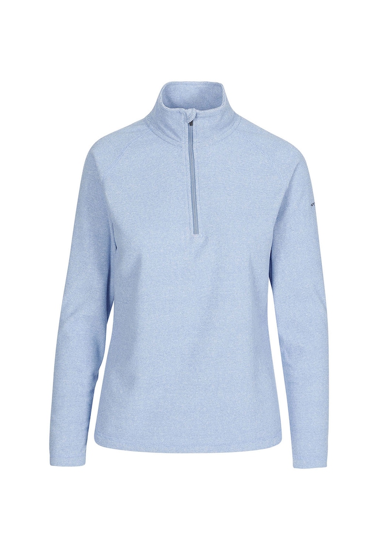 Bluza de trening din fleece cu maneci raglan Meadows - Albastru lavanda