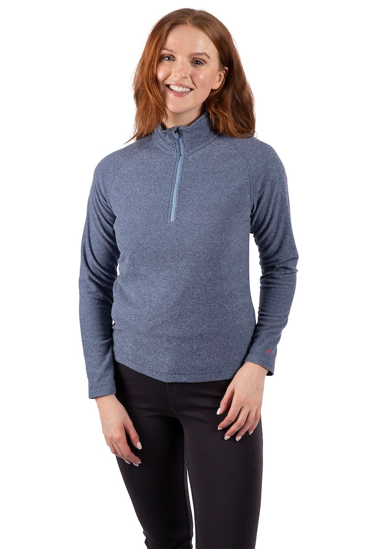Bluza de trening din fleece cu maneci raglan Meadows - Alb/Bleumarin