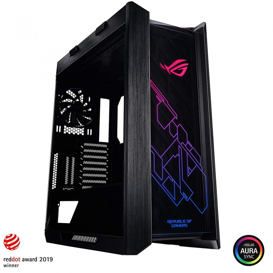 Carcasa ASUS ROG Strix Helios GX601, Middle Tower, Tempered Glass (Negru)