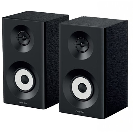 Set 2 Boxe Stereo Omega 2.0   6W RMS Negru