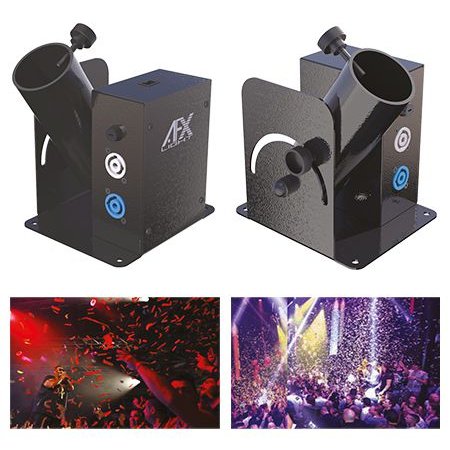 Tun confetti unghi REGLABIL, acoperire 4-66M AFX CONF-SHOOTER