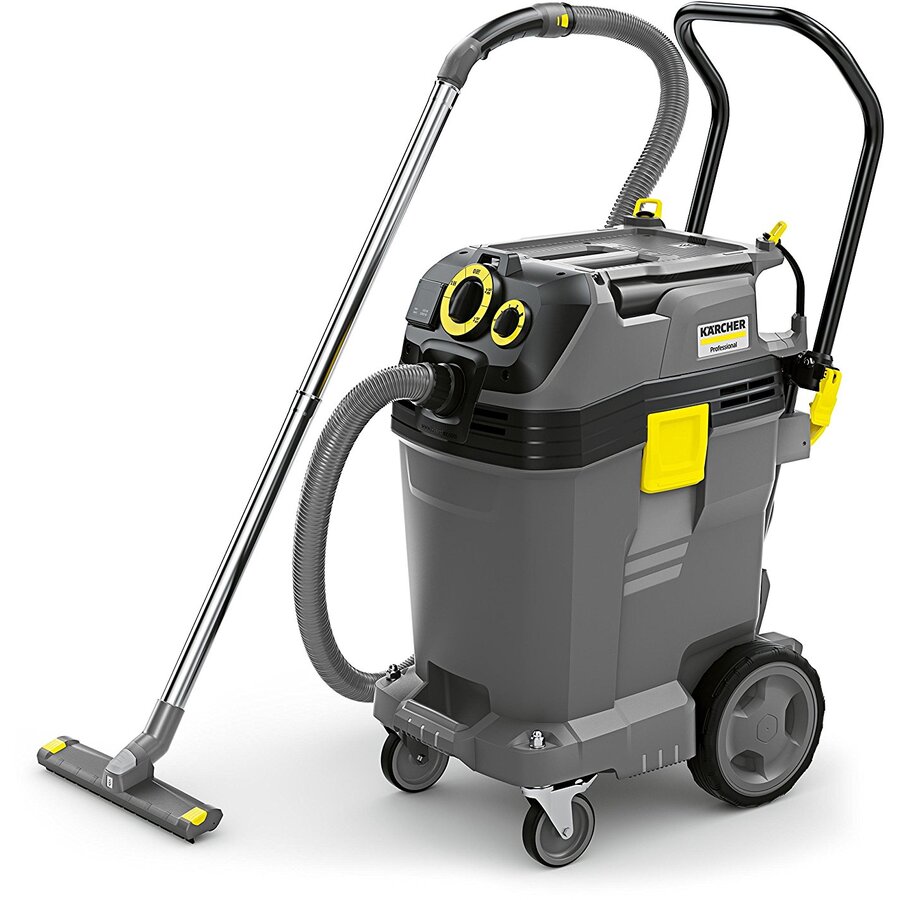 Aspirator Umed/Uscat Profesional NT 50/1 TACT TE L Putere 1380W 50L Debit 74l/s Gri/Negru