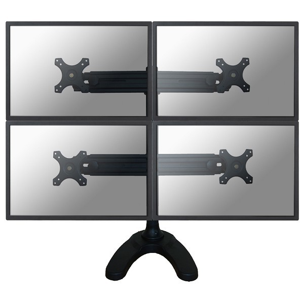 Suport TV / Monitor FPMA-D700DD4, 4 ecrane, 19 - 30 inch, negru