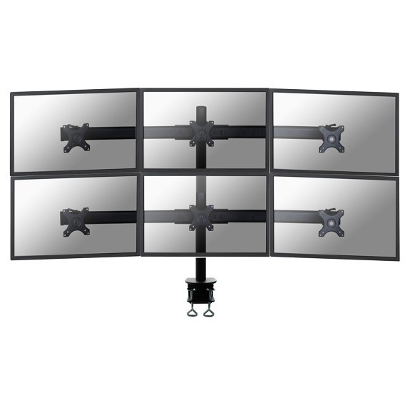 Suport TV / Monitor FPMA-D700D6, 6 ecrane, 19 - 27 inch, negru