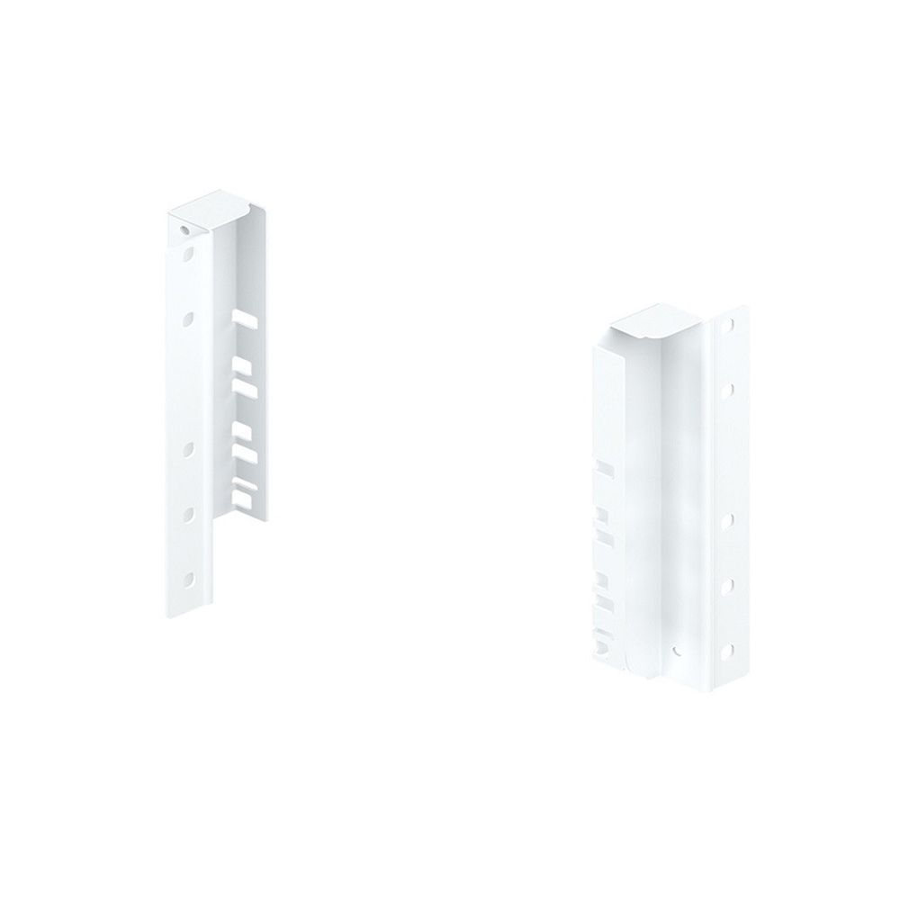 Suport spate stanga/dreapta pentru Tandembox antaro Blum, otel, alb, 224 mm