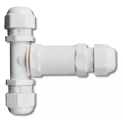 Conector terminal t 8-12MM IP68 - alb V-TAC SKU-5979