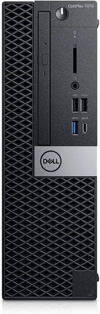 Dell, OPTIPLEX 7070  Intel Core i5-9500, 3.00 GHz, HDD: 256 GB SSD, RAM: 8 GB, video: Intel HD Graphics 630 ; SFF