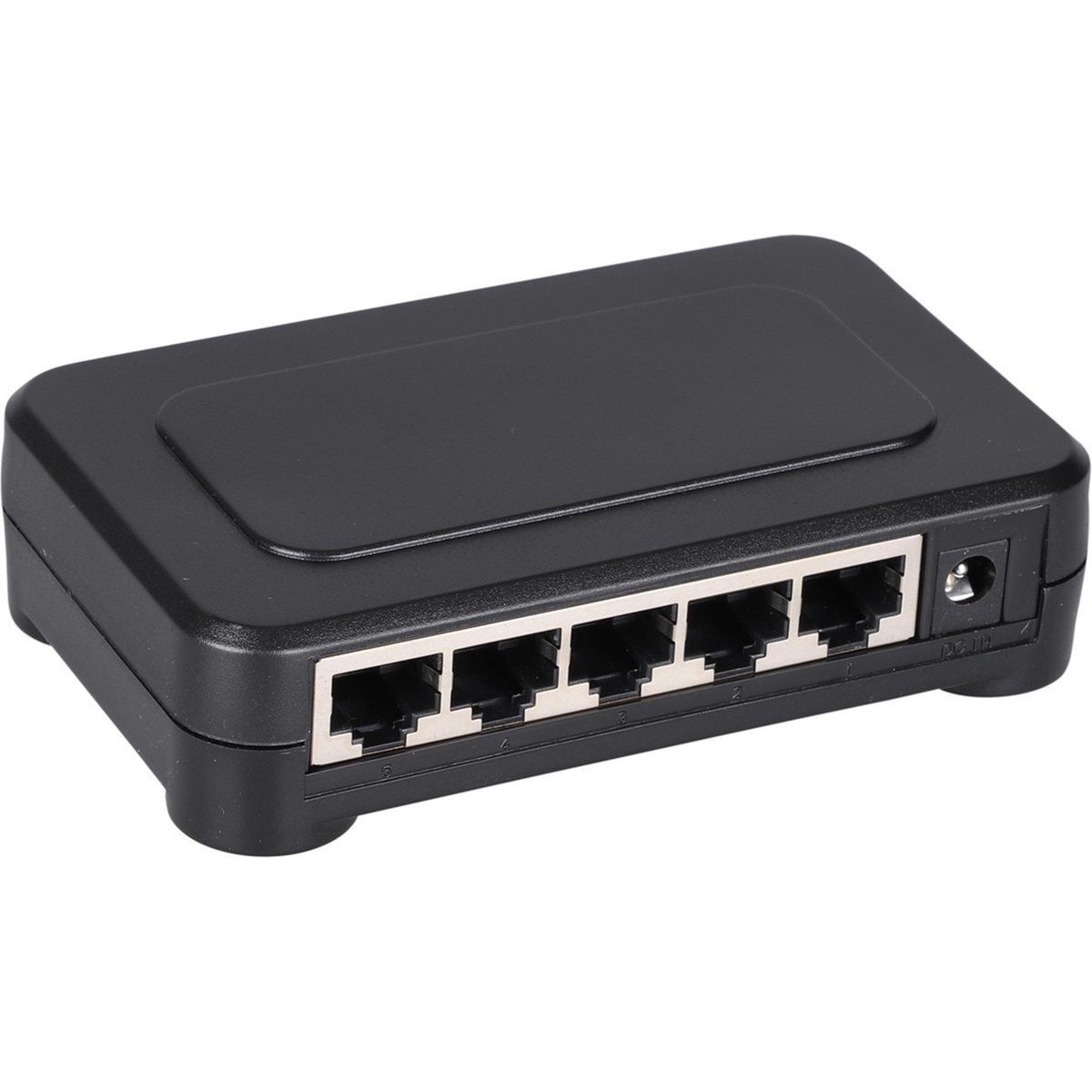SWITCH Q-LINK; model: 20CL38; PORTURI: 5 x RJ-45 10/100/1000 NOU