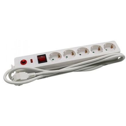 Prelungitor cu protectie 5 cai 1.4M(3G1.5MM2) 16A V-TAC SKU-8818