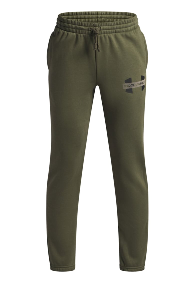 Pantaloni de trening cu buzunare laterale - Verde masliniu
