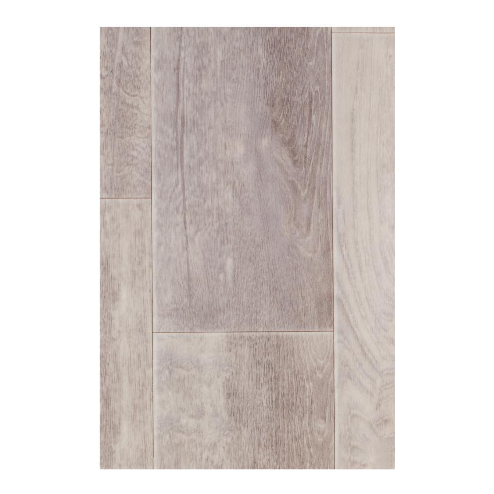 Covor PVC linoleum Bern Oak, gri/bej, grosime 2.5 mm, latime 200 cm
