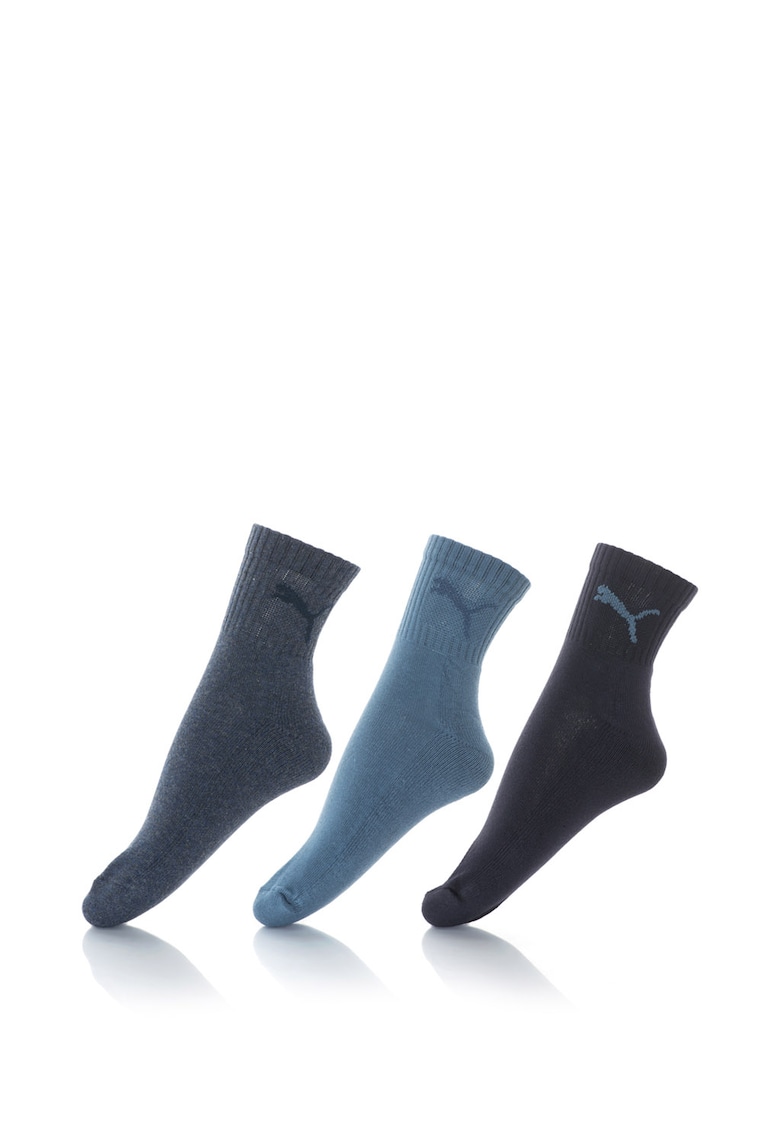 Set de sosete unisex - 3 perechi - Albastru