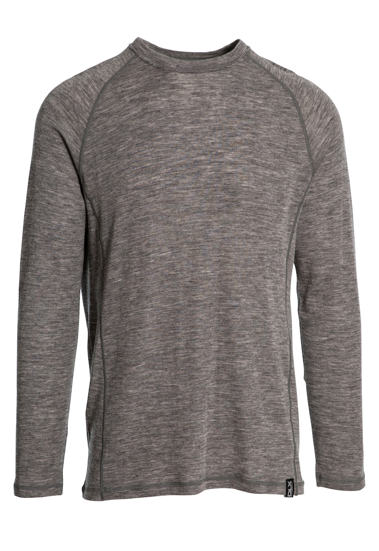 Bluza de lana cu DLX® - pentru ski Wexler - Gri inchis melange