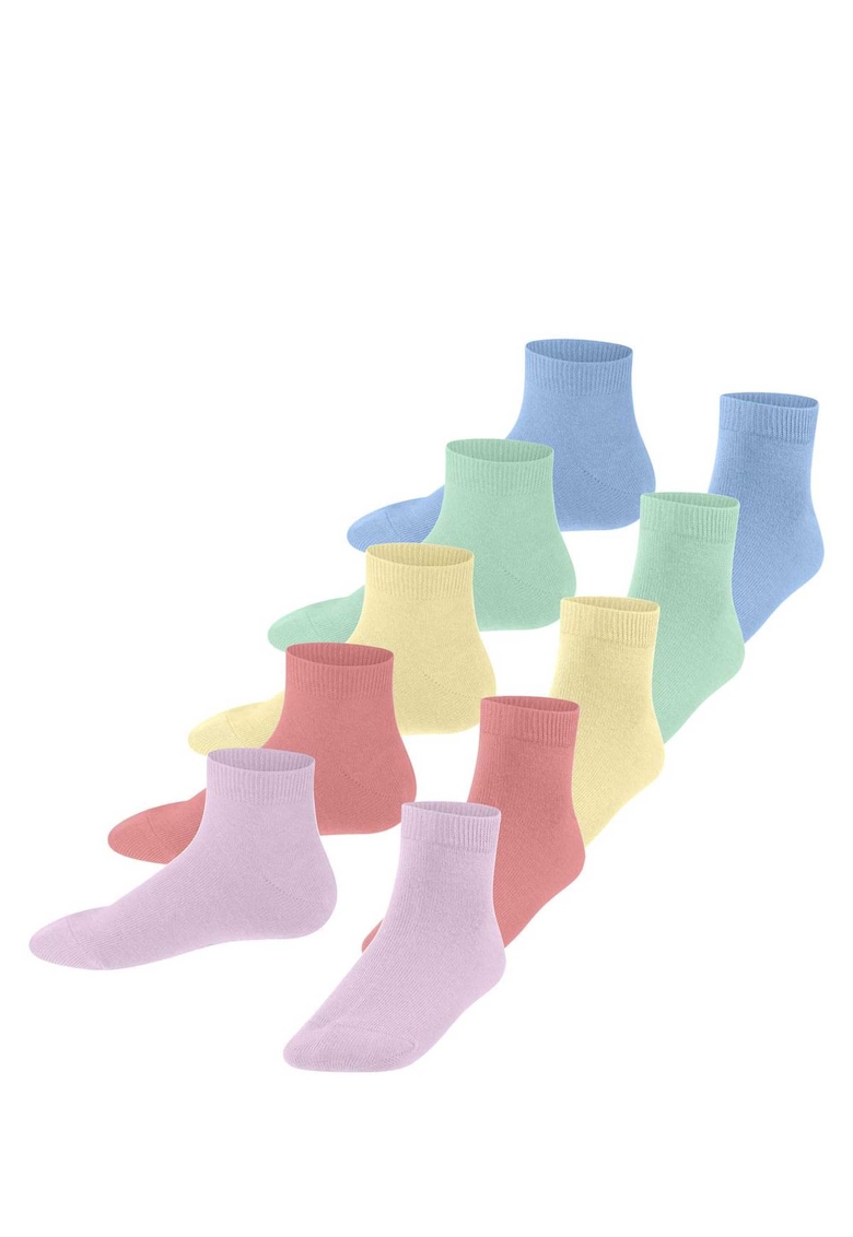 Set de sosete scurte - 5 perechi - Multicolor