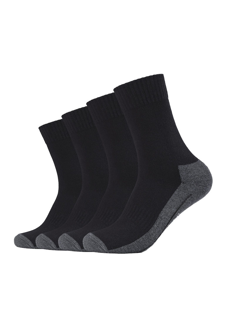 Set de sosete lungi unisex Pro Tex - 4 perechi - Negru