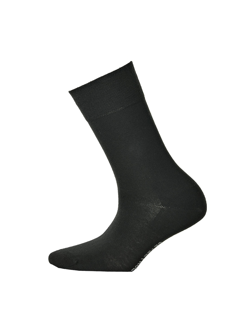Sosete lungi din amestec de bumbac - Negru