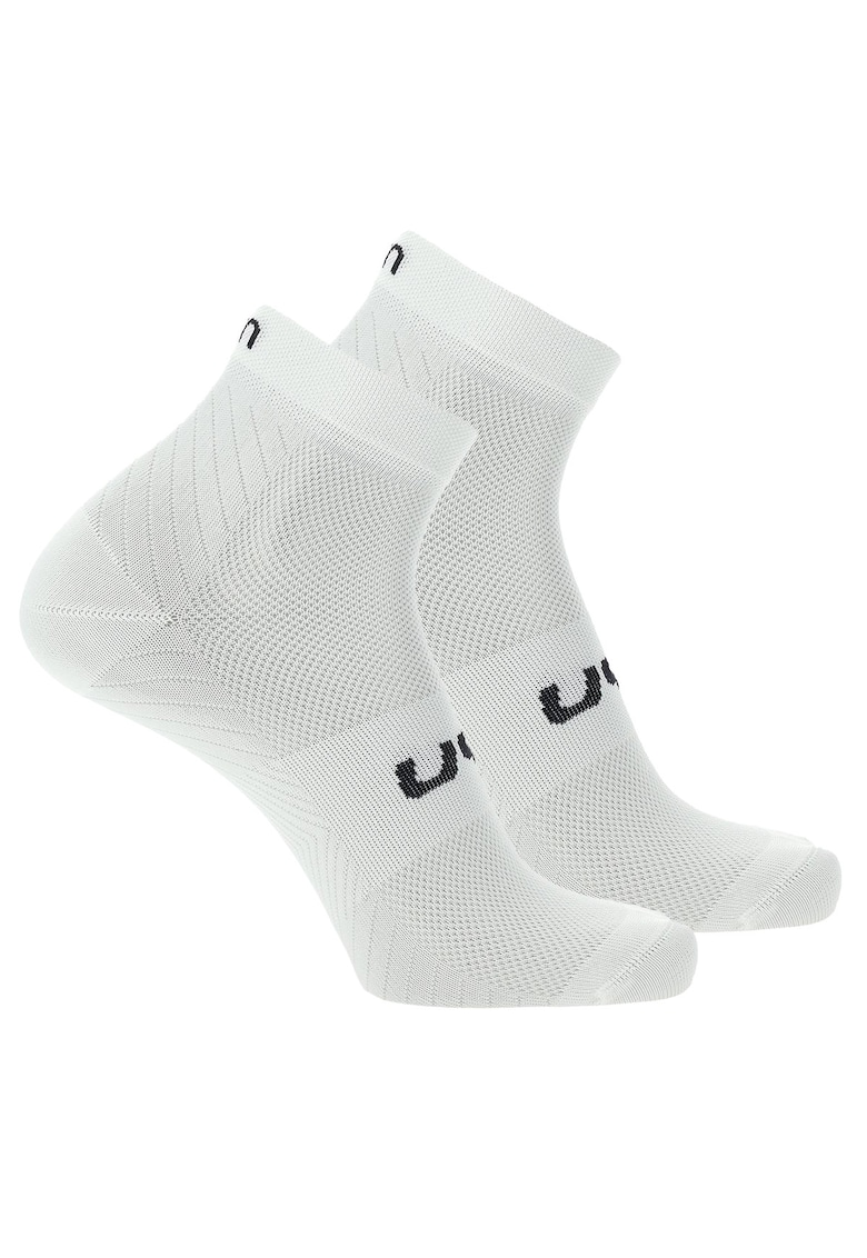 Set de sosete scurte unisec 12053 - 2 perechi - Alb