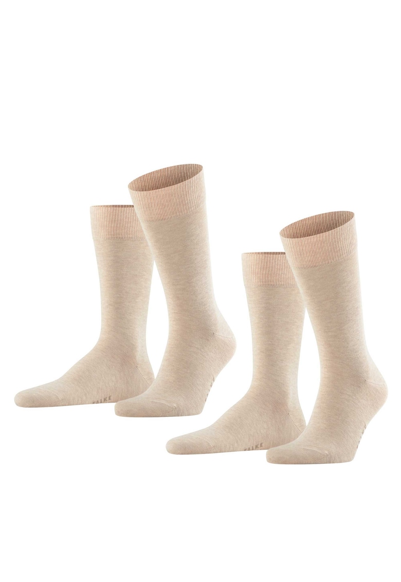 Set de sosete lungi Happy - 2 perechi - Alb
