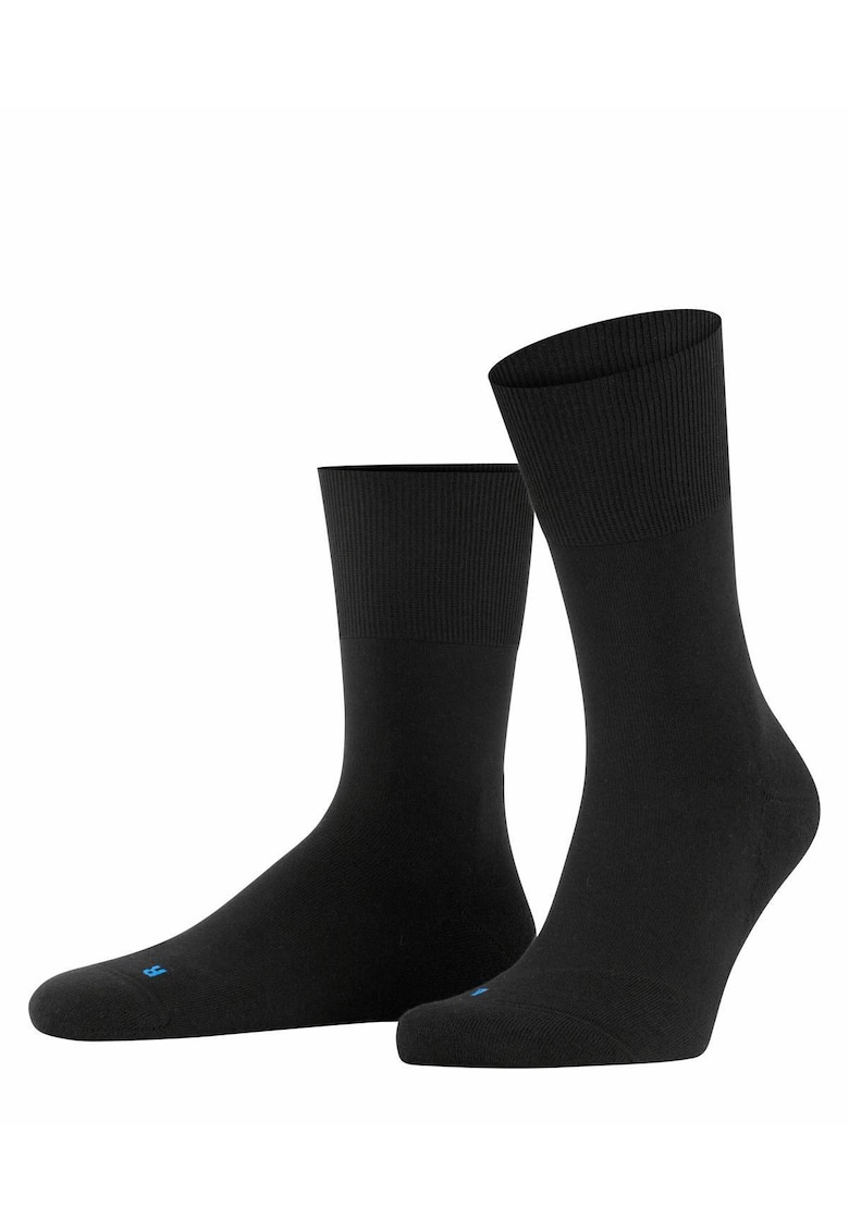Sosete lungi unisex tricotate fin - Negru