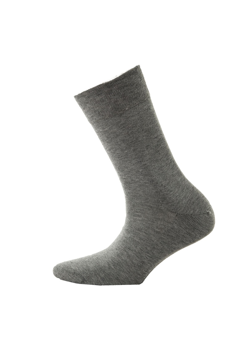 Sosete lungi din amestec de bumbac - Gri
