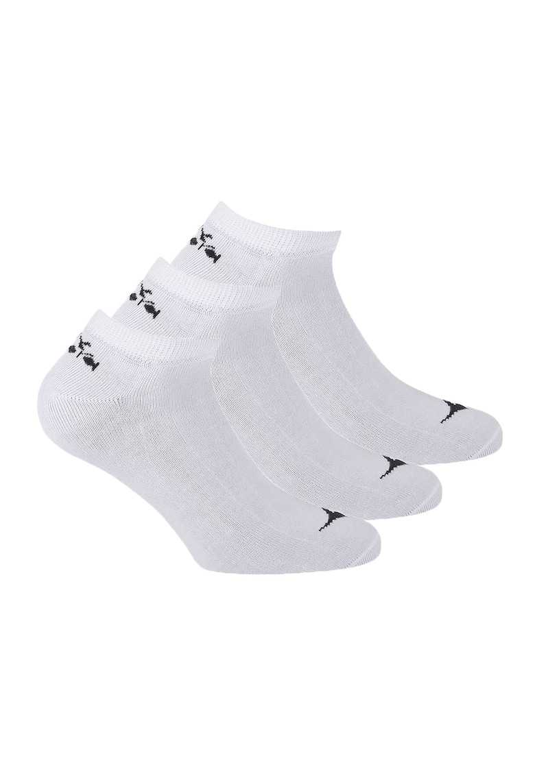 Set de sosete scurte unisex - 3 perechi - Alb