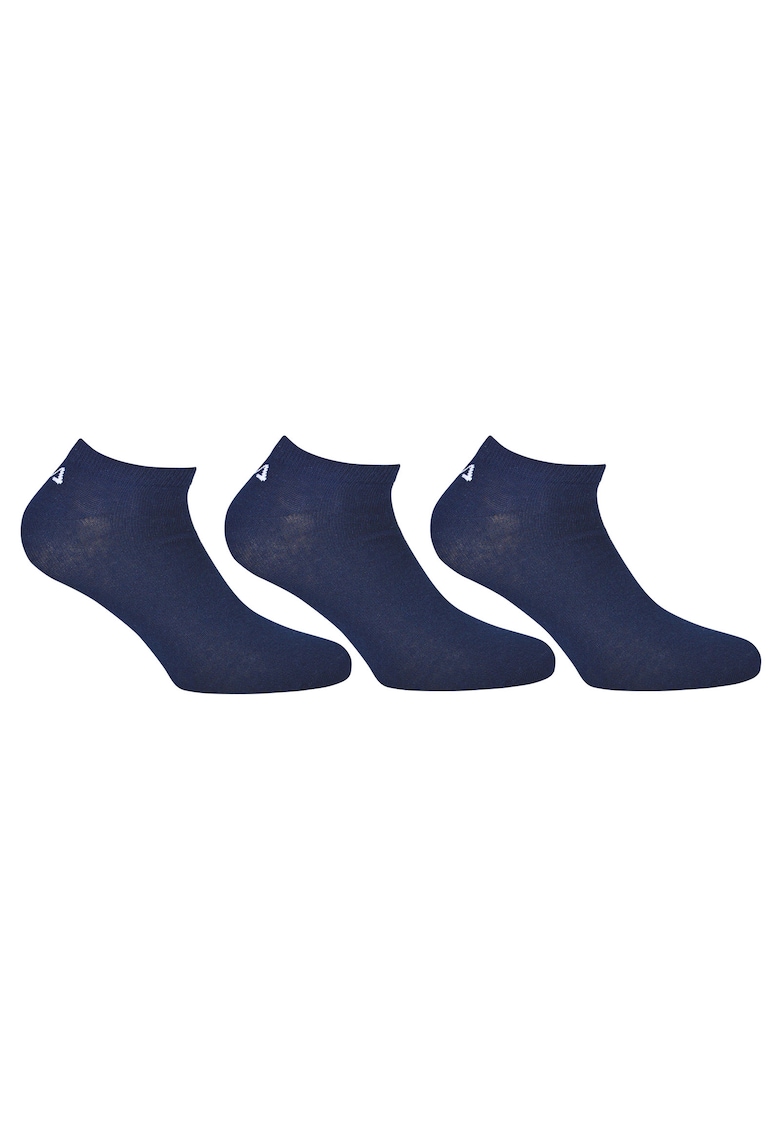 Set de sosete pana la glezna unisex - 3 perechi - Bleumarin