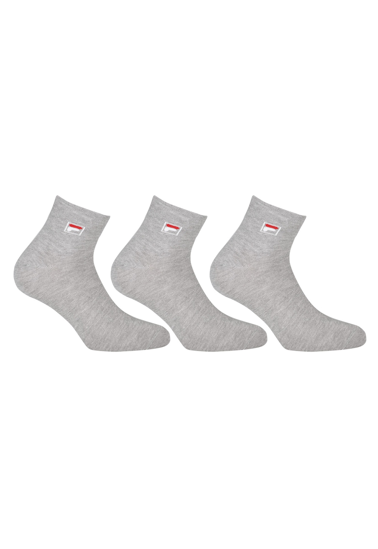 Set de sosete lungi unisex - 3 perechi - Gri