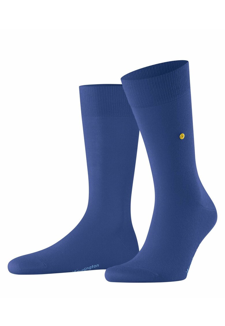 Sosete lungi din amestec de bumbac organic Lord - Albastru