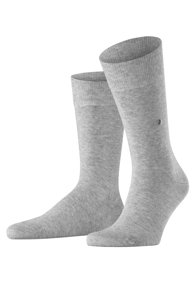 Set de sosete lungi uni - 2 perechi - Gri deschis