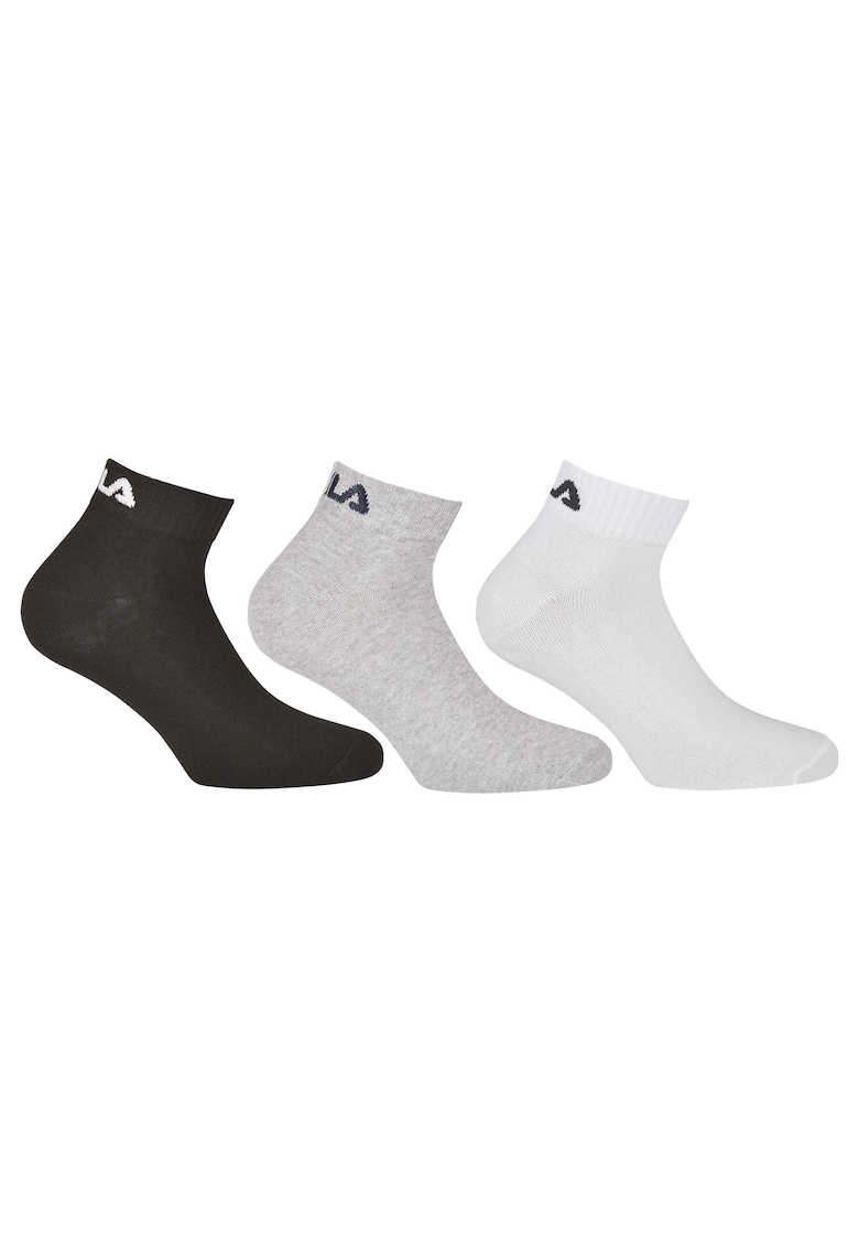 Set de sosete scurte unisex - 3 perechi - Multicolor