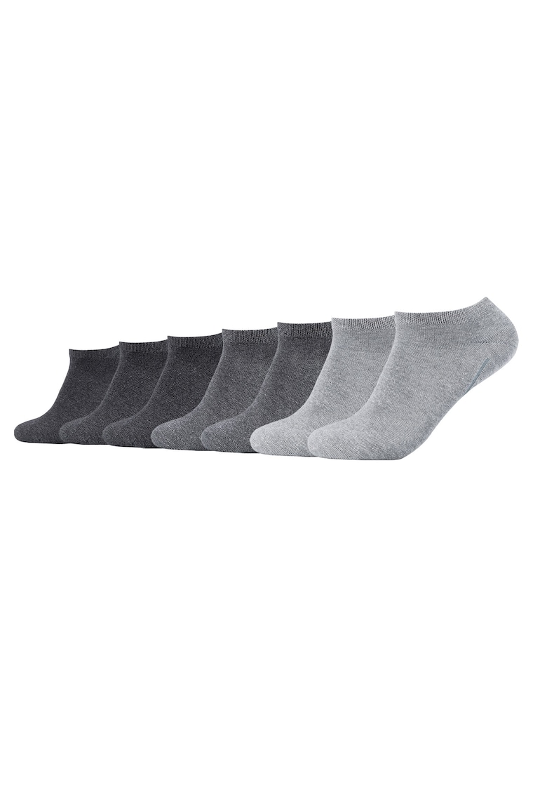 Set de sosete pana la glezna unisex - 7 perechi - Gri