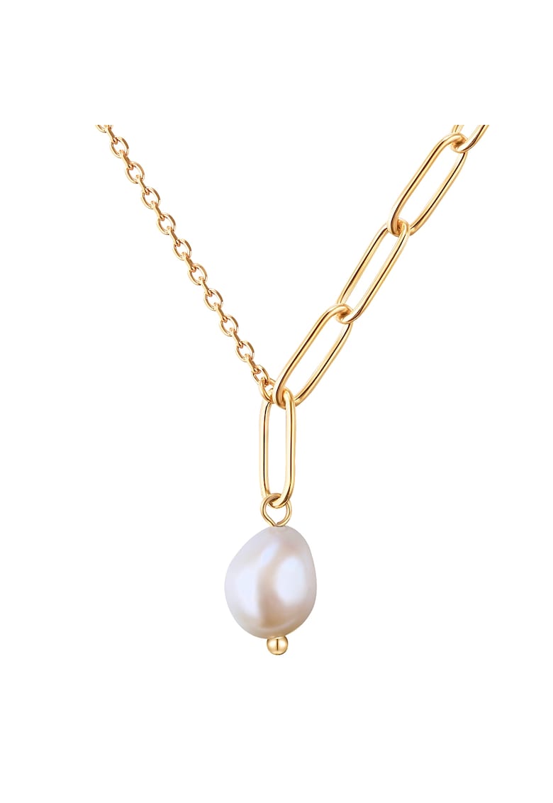 Colier ajustabil - placat cu aur de 18K - Auriu