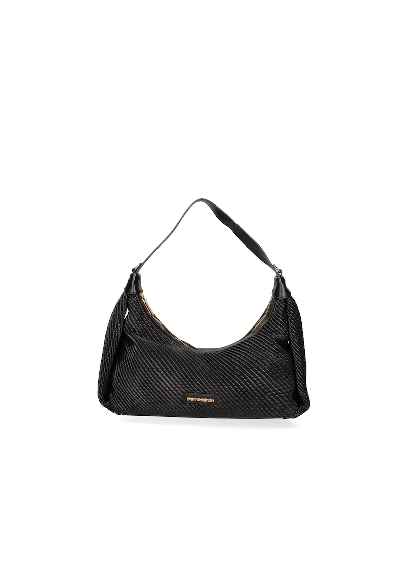 Oferte la Geanta hobo de piele ecologica - Negru