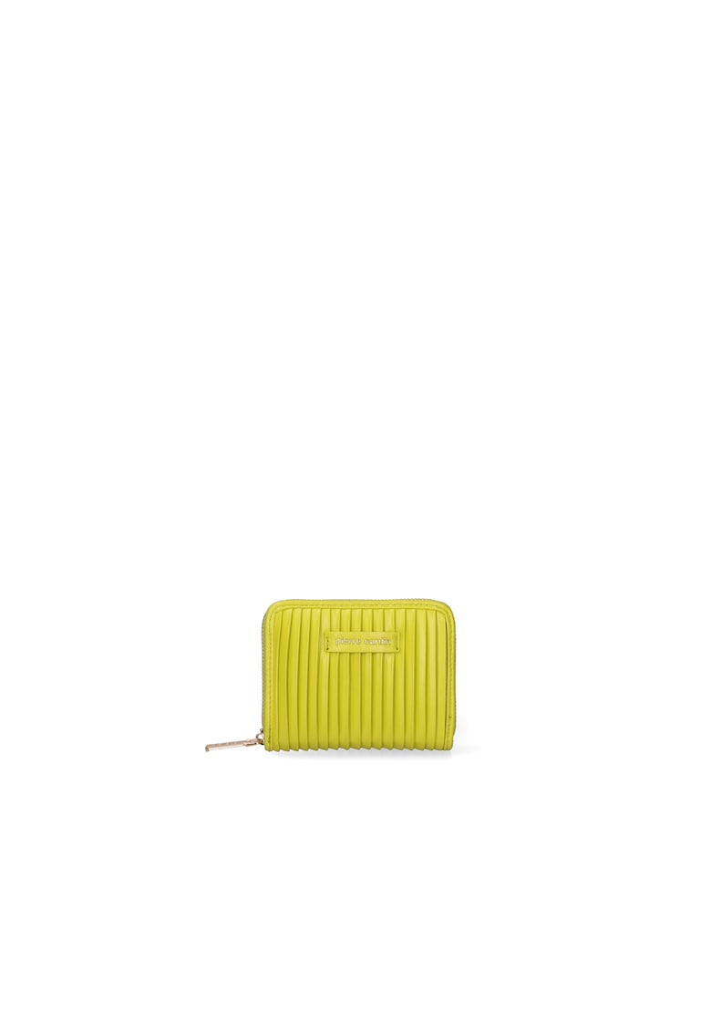 Oferte la Portofel de piele ecologica cu logo discret - Verde lime
