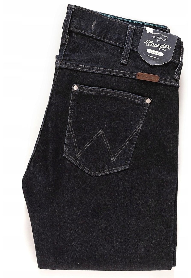 Oferte la Blugi Dama -  Corynn - W26-L34 - Bumbac - Fermoar - Lungi - Talie Medie - 5 Bunzuare - High-Quality - Albastru Inchis