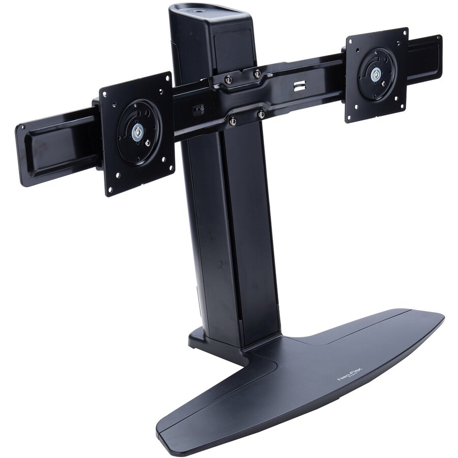 Suport de Birou Neo-Flex Dual Monitor Lift Stand Max 24Inch / 15.4KG Negru